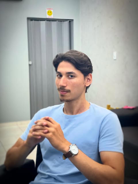 Cliente na cadeira da Prime